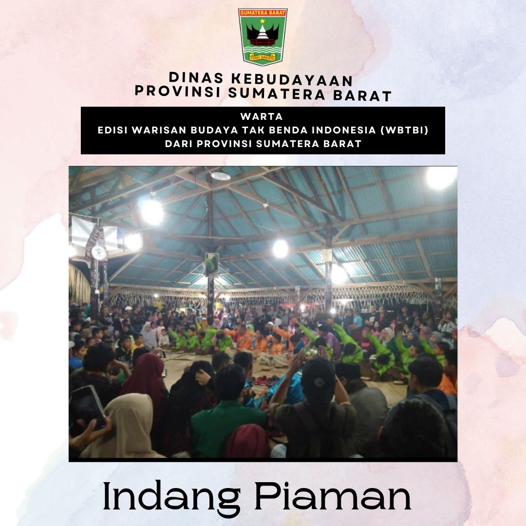 Warta Edisi Warisan Budaya Tak Benda Indonesia (WBTBI) Dari Provinsi Sumatera Barat, Indang Piaman