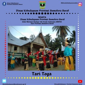 Warta Edisi Warisan Budaya Tak Benda Indonesia (WBTBI) Dari Provinsi Sumatera Barat, Tari toga